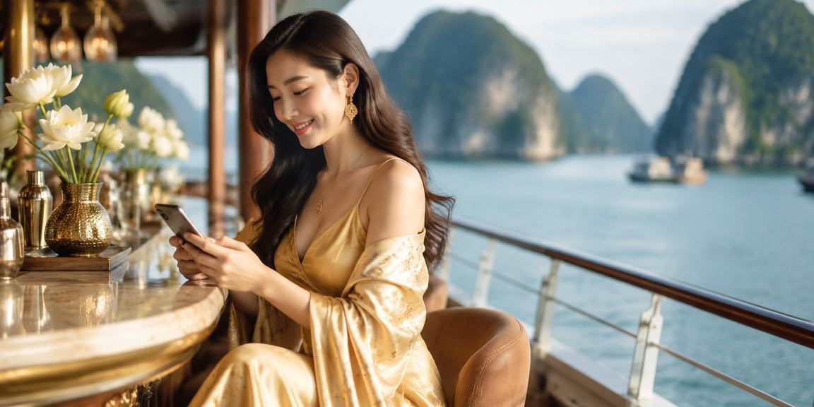 Người dùng tại Hạ Long nạp tiền qua ví điện tử để tham gia trò chơi